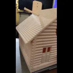 Untitled-video-Made-with-Clipchamp.gif Fichier STL Maison des oiseaux・Plan pour imprimante 3D à télécharger