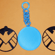 Og Shield and SSR Print-in-Place Keychains