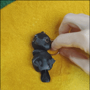 Crow Keychain