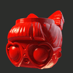 4_001.gif STL file muñecas lol spf flower pot・3D printer design to download, zaider