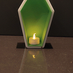 Meyers.gif Файл STL Чайная лампа с гробом Майкла Майерса・3D-печатная модель для загрузки