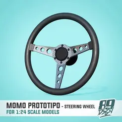 0.gif MOMO Prototipo steering wheel for scale model cars