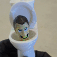 Skibidi-Toilet-Gif.gif 6 Interactive Skibidi Toilet 3D Prints - model package