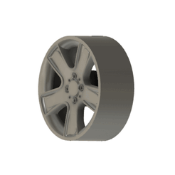 r111-gif1.gif STL file Mini Cooper R111 Wheels for scale mdoel・Template to download and 3D print