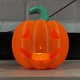 IMG_7860.gif Smiling Jack-O-Lantern Pumpkin Light Up with Bottom Closure