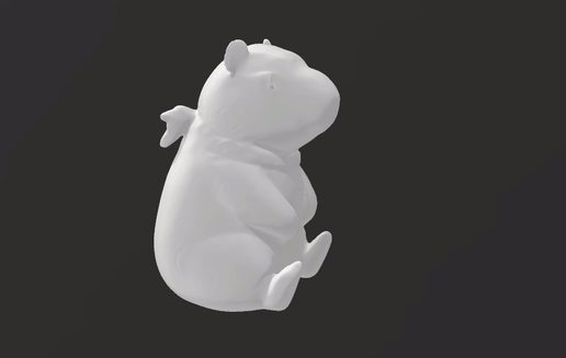dbxcapybara2vd-ezgif.com-video-to-gif-converter.gif DBX Capybara Toy Stl Obj Glb for 3D Print