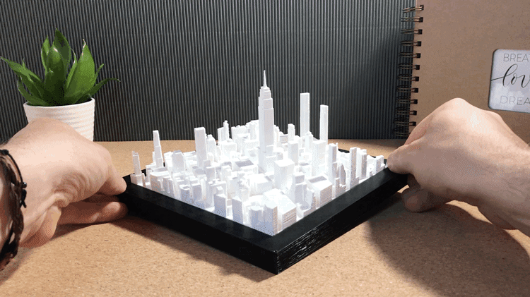 Ni Fichier STL EMPIRE STATE BUILDING - NEW YORK CITY・Modèle à télécharger et à imprimer en 3D, mithreed