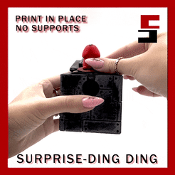 ezgif.com-gif-maker.gif Fichier 3D Boîte surprise effrayante avec ding ding・Design pour imprimante 3D à télécharger, sliceables