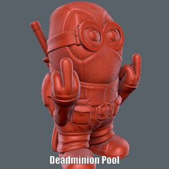 Deadminion-Pool.gif Download STL file Deadminion Pool (Easy print no support) • 3D printing template, Alsamen