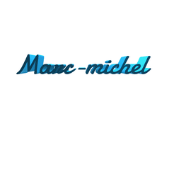Marc-michel.gif Файл STL Марк-Мишель・Дизайн 3D-печати для загрузки3D