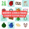 merry-christmas-cookie-cutter-pack-x25-3d-stl-file.gif merry christmas cookie cutter pack +25 - gift