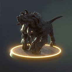 Flameeater-Previe-Optimized.gif 3D file Space Bugs of Death Flame-eater・3D printable design to download, StrokeMyUnicornsUnihorn