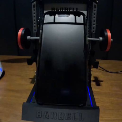 wirelessChargerGym-1.mp4 Cargador inalámbrico Squat Stand Rack