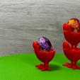ezgif.com-video-to-gif-13.gif Datei STL Spielen und essen! Ostern Dame Spiel・Design für 3D-Drucker zum herunterladen
