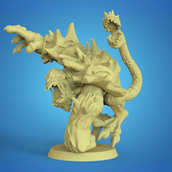 untitled.122.gif Download OBJ file Starplayer - Chaos Demon • 3D printer design, calaverd