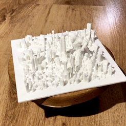 IMG_7971.gif STL file King Kong on Empire State Building - New York・3D printable model to download