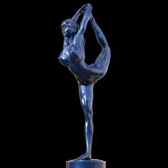 Sculpture-Nude-woman-dance.gif STL file Sculpture Nude woman dance・Model to download and 3D print