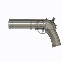 jinx-pistol-gif.gif Télécharger fichier STL ARCANE - Le pistolet de Jinx • Plan imprimable en 3D, mequa