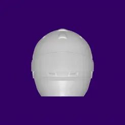 ImageToStl.com_hp77-remaster-with-aero-and-visor.gif Bell HP 77 F1 Helmet