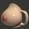 Breast_mug_01.gif Download STL file Breast Mug • 3D printing design, jhonat