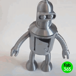 Bender_01.gif 3D file Foldable Bender・3D printer design to download