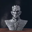Cover.gif STL file Night King Bust - Game of Thrones・3D print model to download