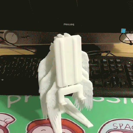 Angel wings mobile phone stand,phone holder,Six wing angels