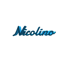Nicolino.gif STL file Nicolino・3D print object to download