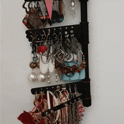 Gif.gif STL file Earring Holder・3D printable model to download