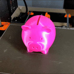 mini_gif_piggy_bank.gif Файл STL Копилка Save 'n' Smash Piggy Bank・Модель 3D-принтера для скачивания