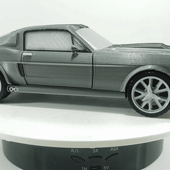 ezgif.com-video-to-gif.gif 3D file Ford Mustand Shelby GT500 Eleanor・3D printing template to download