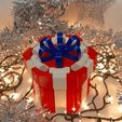 VIDEO-GIF.gif STL file MECHANICAL CHRISTMAS GIFT BOX・3D print design to download