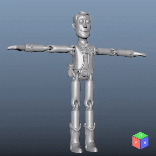 Forky Lithophane 3D Printed Toy Story Woody 