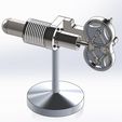 ezgif.com-video-to-gif.gif stirling engine beta type with rhombic drive
