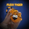 20211129_210952.gif STL file Flexi Tiger・3D printer model to download