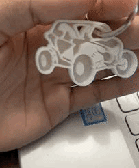 GIF-2021-03-15-01-19-52.gif STL file Can Am Maverick x3 KEYCHAIN・3D printing model to download