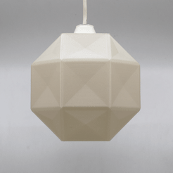 Lon-Off.gif STL file "Tessera" Lamp Shade・3D printing design to download