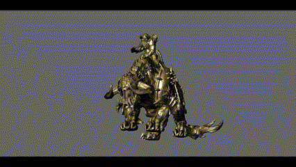 ARMORED PINKY RIDER - DOOM THE DARK AGES - HIGH QUALITY STL FOR 3D PRINTING 3D model