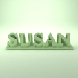 Susan_Elegant.gif Susan 3D Nametag - 5 Fonts