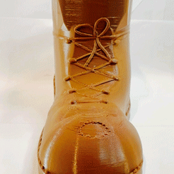 1_0_GIF_1.gif Download file Old Boot Birdhouse • 3D printer object, GladiatorDesigns