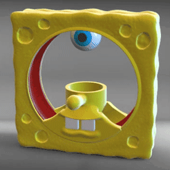 20210305_122859.gif Free STL file SpongeBob Loopy Looper・Model to download and 3D print