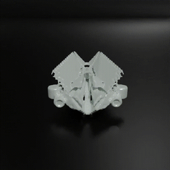 0001-0070-gif.gif STL file Space Ship・3D printer design to download, Gomes3D
