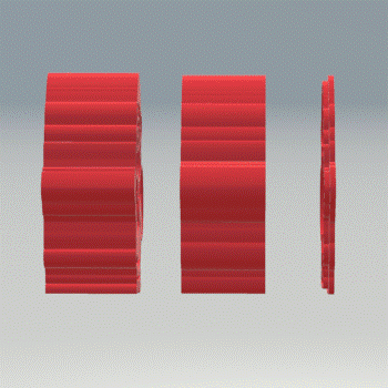 STL00637-GIF1.gif Archivo 3D Molde de bomba de baño 3pc Santa Claus・Plan para descargar y imprimir en 3D, CraftsAndGlitterShop