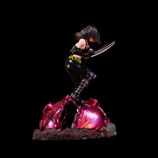 🎨 Laura X23 X-men・ 3D File for 3D printing・Cults