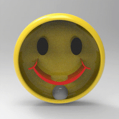 smiley-v1.gif Free STL file smiley v1 looper・3D print object to download