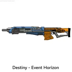 EventHorizonGif1.gif 3D file Destiny - Event Horizon Sniper・3D printing model to download