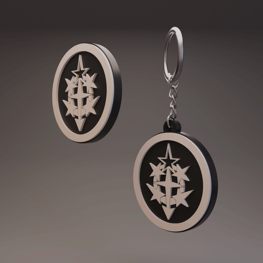 Southern Cross Corps - Mobile Suit Gundam - Keychain and Coin/Badge