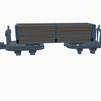 open_wagon.gif H0e / OO-9 Set of 6 Field railway wagons