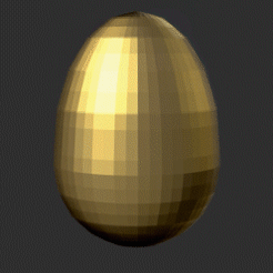 Egg_GIF.gif Télécharger le fichier STL Récipient déco pour oeufs de Pâques • Objet à imprimer en 3D, marco3dart