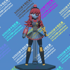 e946f510-11cb-4d76-995e-a31021d9d5f0.gif Archivo 3D gratuito Mimi Sentry LUCKY 13 Figura articulada・Idea de impresión 3D para descargar